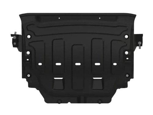 Защита картера двигателя, КПП (2 мм, сталь) для Geely Emgrand 2023- (V - 1.5 AT/MT FWD) Sheriff.28.6324