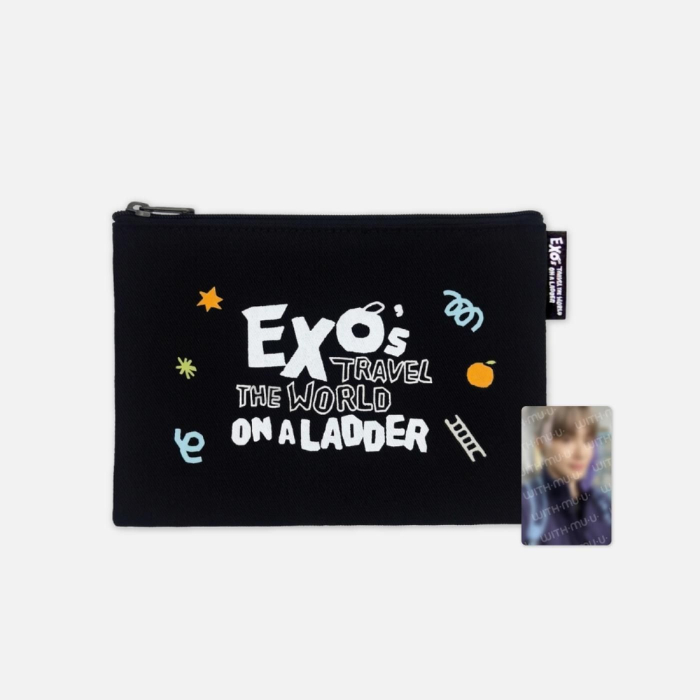 (ПРЕДЗАКАЗ) товары EXO - EXO's TRAVEL THE WORLD ON A LADDER OFFICIAL MD POUCH SET
