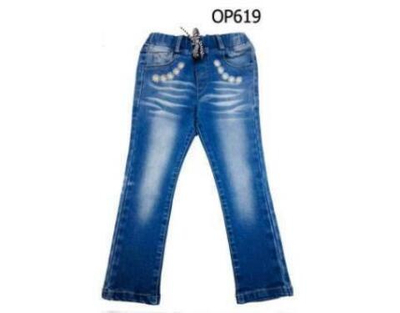 Джинсы для девочки ОР619 104р. синий