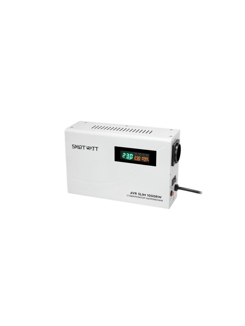 Стабилизатор напряжения настенный SMARTWATT AVR SLIM 1000RW 4512020310001