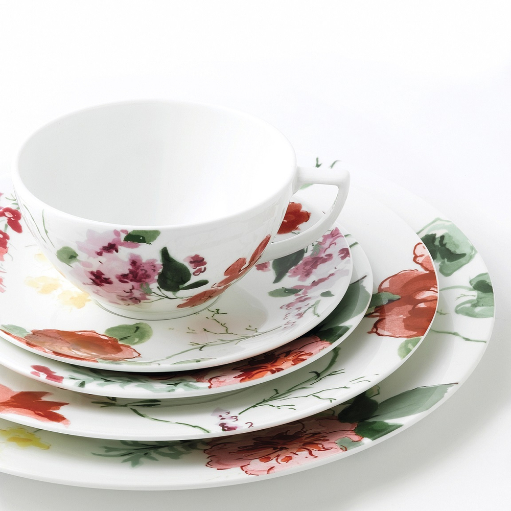Wedgwood - Джаспер Конрнан Цветочный набор для завтрака, 3 предмета. / артикул   40015357  / GTIN 701587254175