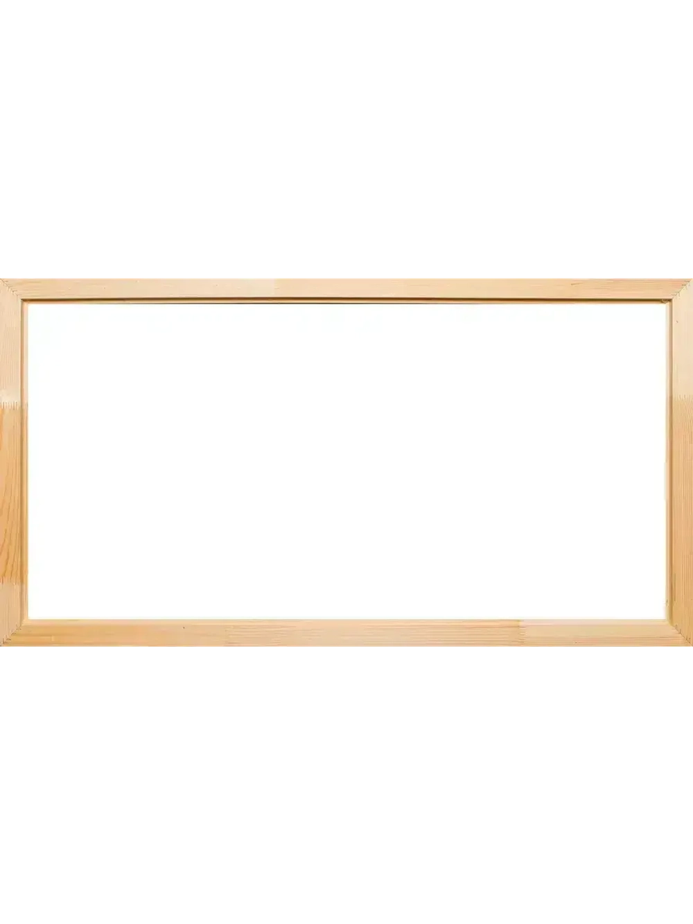 Деревянная рама 60x100 для картин на подрамнике сеч. 40x18