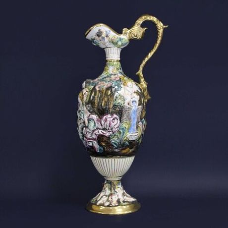 Винтаж: Фарфоровая мануфактура Capodimonte «Кувшин»
