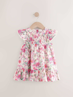 Платье для девочки Next E89-851, Кремовый, Розовый