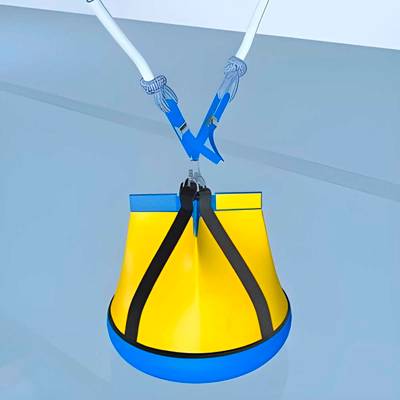 Якорный балластный мешок для аквапарка, понтона и лодки, объем 30–50 литров, 10 шт.