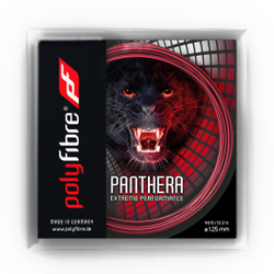 Теннисные струны Polyfibre Panthera (12,2 m) - красный