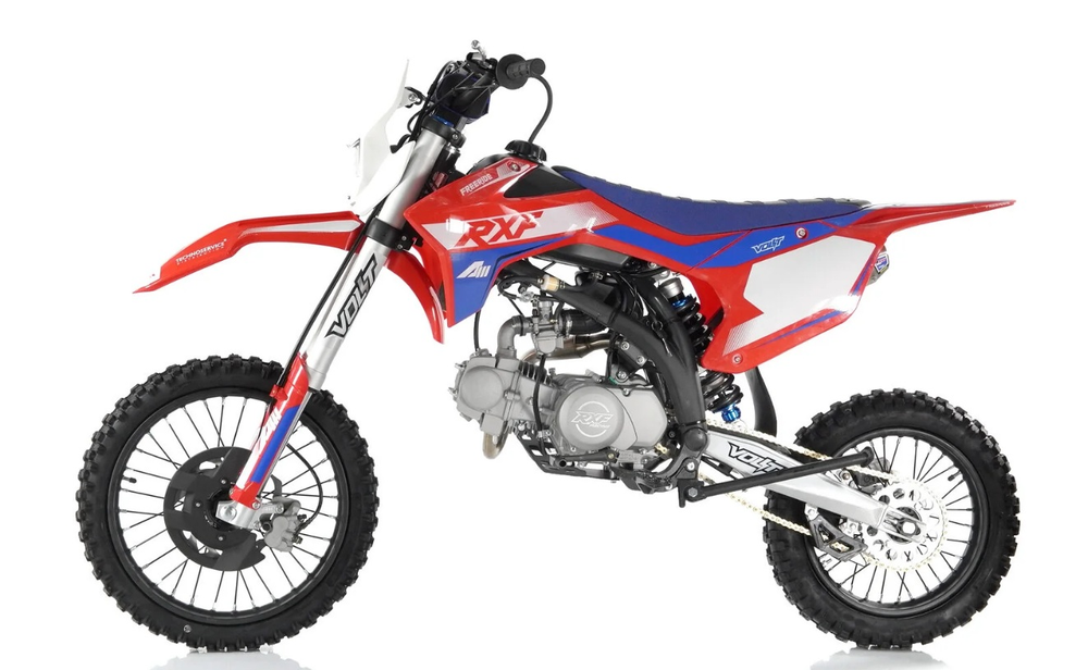 Питбайк Apollo RXF Freeride 125L 17x14 Красный