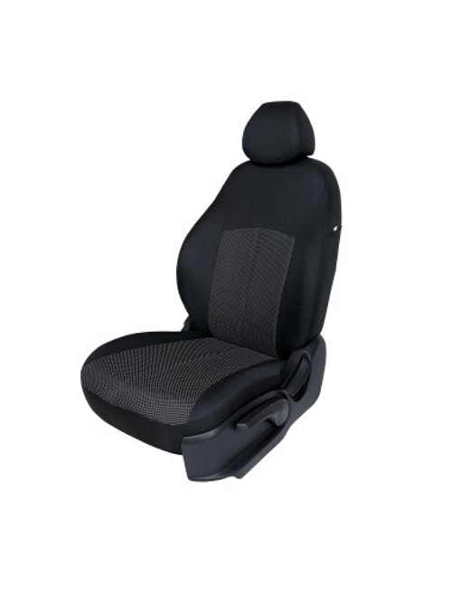 Чехлы на сиденье /2190 Гранта FL/ с 08.2018г. Жаккард синий (цельн. задн. спинка) (TREND NEW)