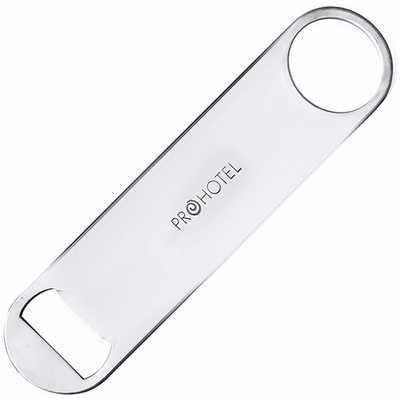 Стальная открывалка для бутылок «Пробар» (Цвет: серебристый)