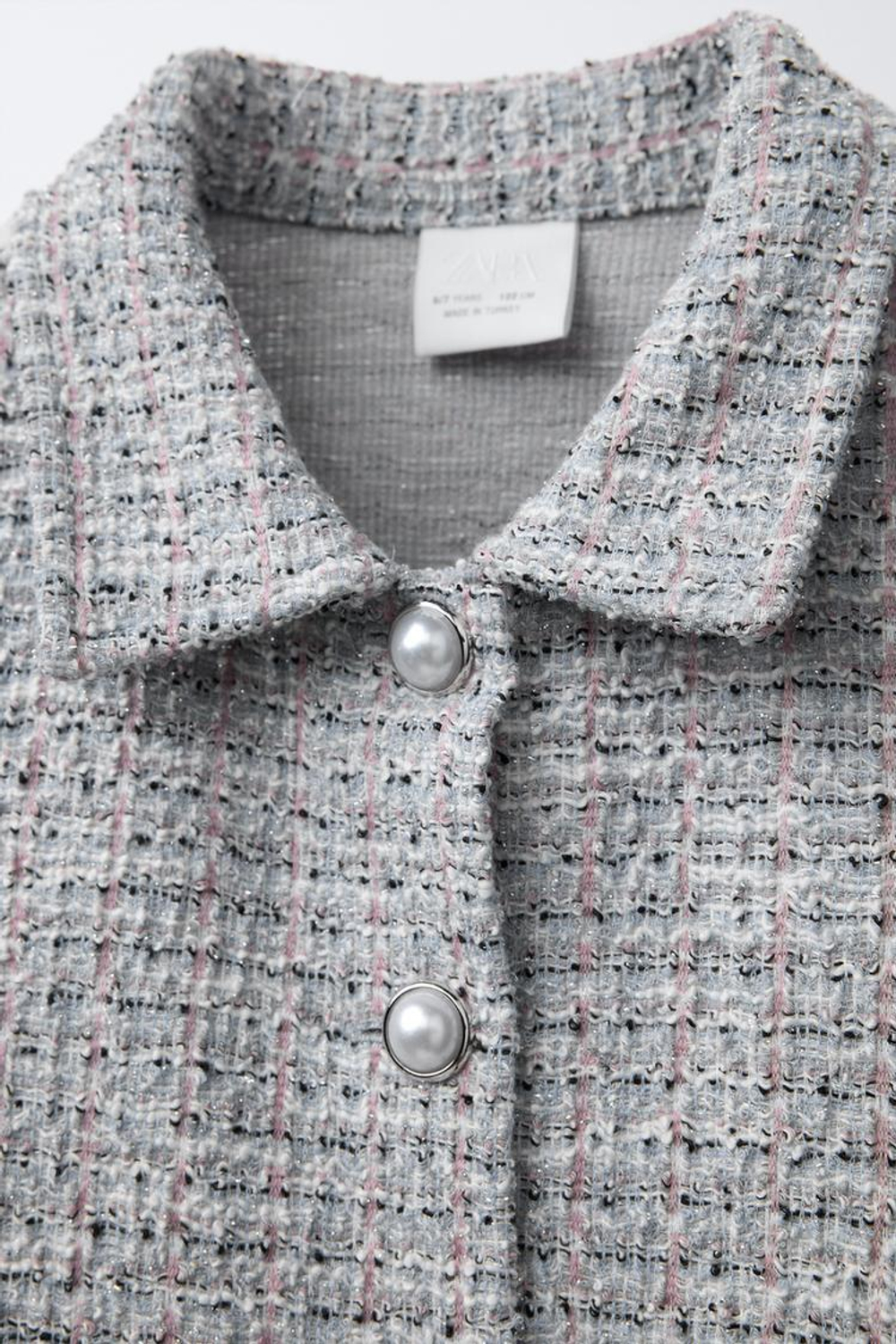 ZARA КАРДИГАН ИЗ РЕЛЬЕФНОЙ ТКАНИ, СВЕТЛО-ГОЛУБОЙ