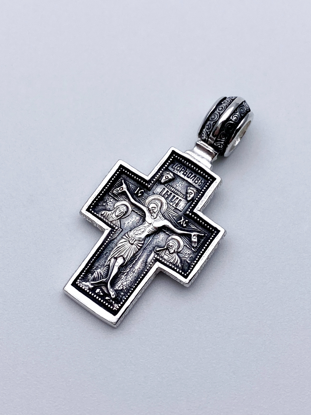 Крест ЛК202 Знамение (Ag 925)