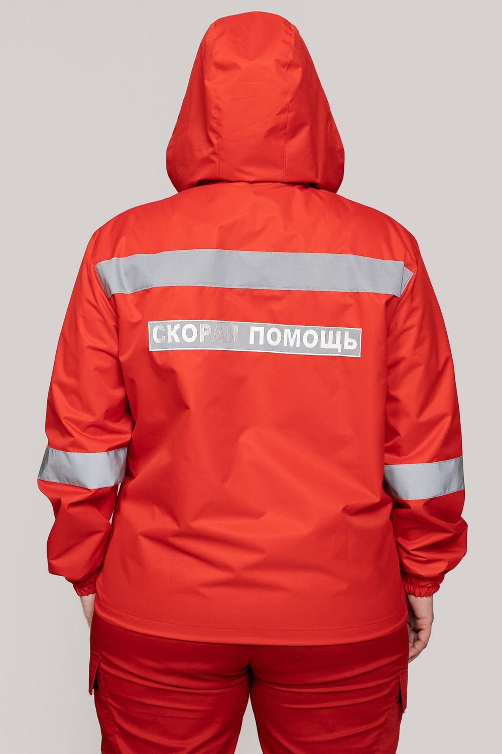 Ветровка Скорая помощь MedicLine женская цв. КРАСНЫЙ