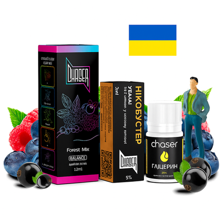 Chaser BLACK - Forest Mix (30ml, 5% nic)