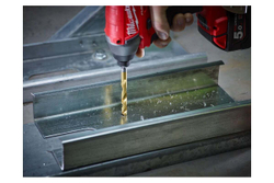 Сверло по металлу RedHEX HSS-G TiN (2 шт; 4х26х71.5 мм) Milwaukee 48894708