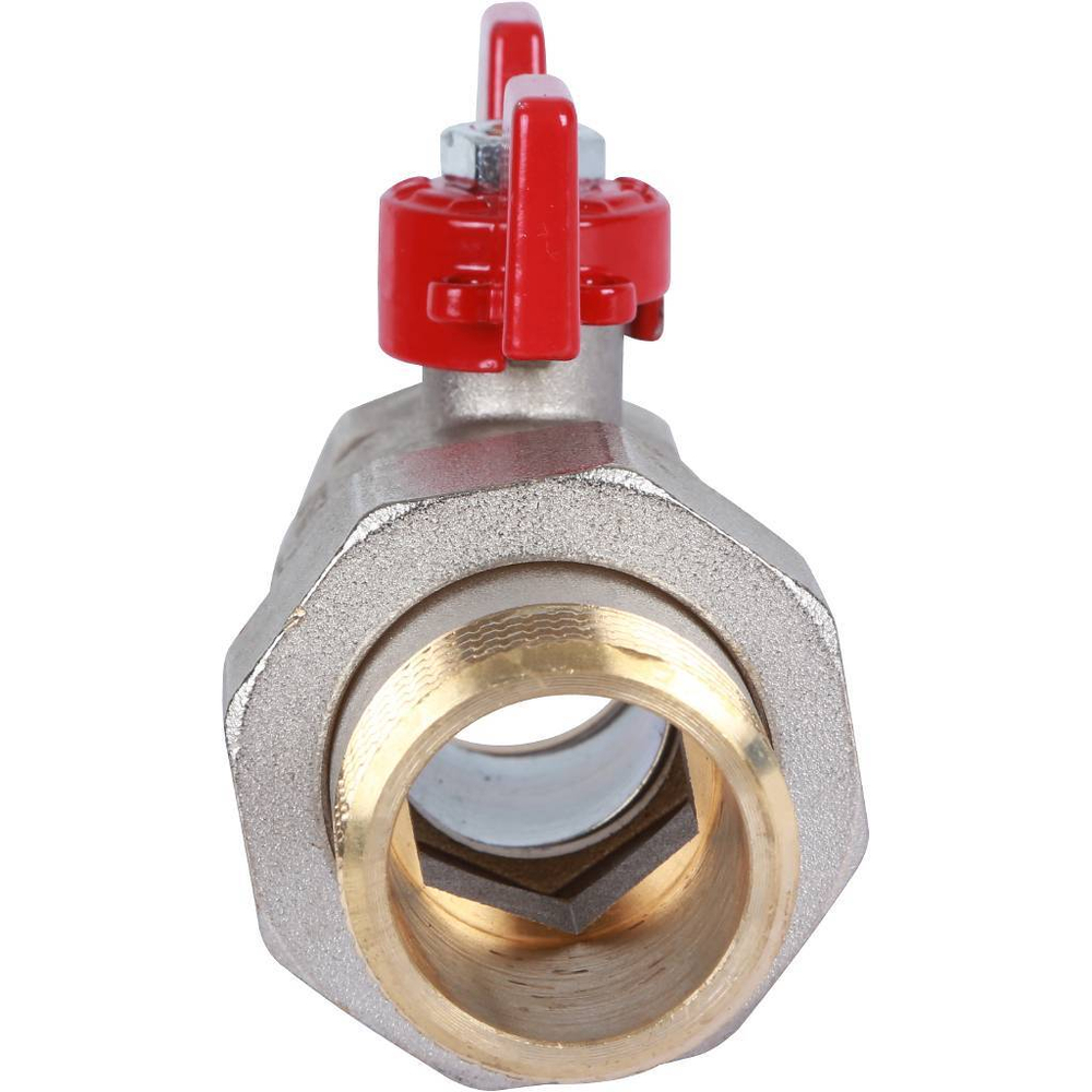 ROMMER Шаровой кран с американкой  1" ВН/НР, ручка бабочка