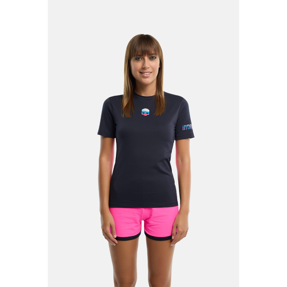 ОДЕЖДА ДЛЯ ТЕННИСА Женская, Футболка HYDROGEN PIQUET TECH .