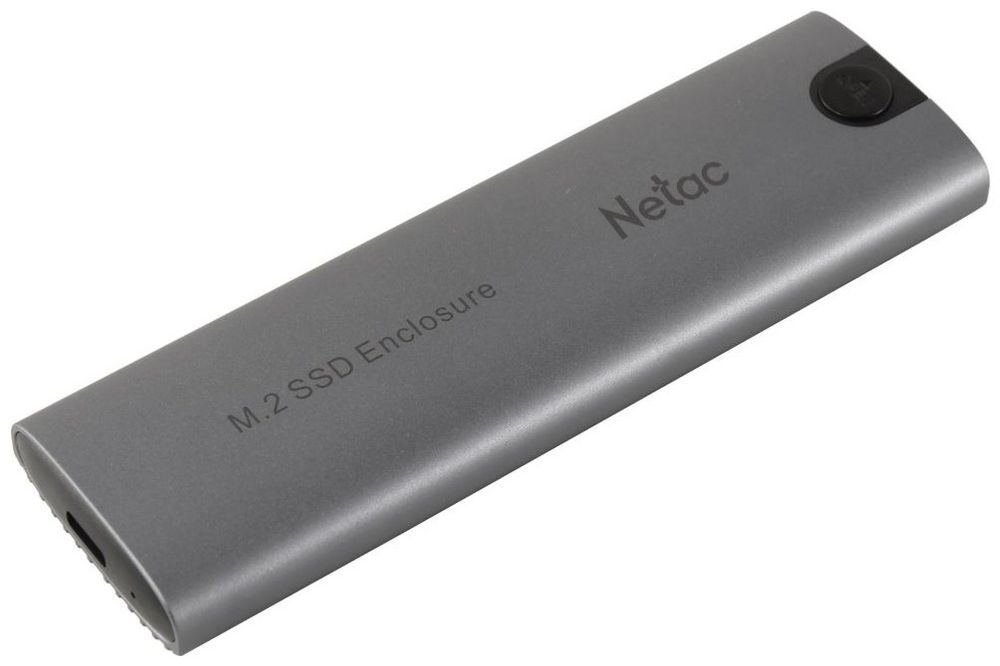 Внешний бокс Netac NT07WH51-32CA серебристый