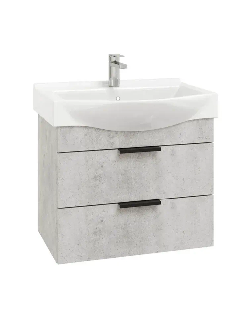 Тумба Onika Девис 65 подвесная, бетон чикаго (ум. Беверли 65) 106546