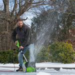 Снегоуборщик аккумуляторный Greenworks GD40SSK2