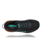 Кроссовки мужские HOKA M BONDI 7 Black / Atlantis Blue
