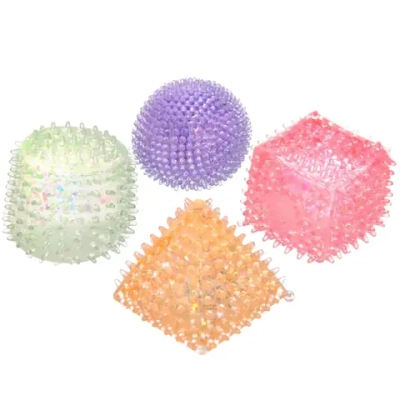 Игрушка «Геометрия» мялка, 6,5 см, микс