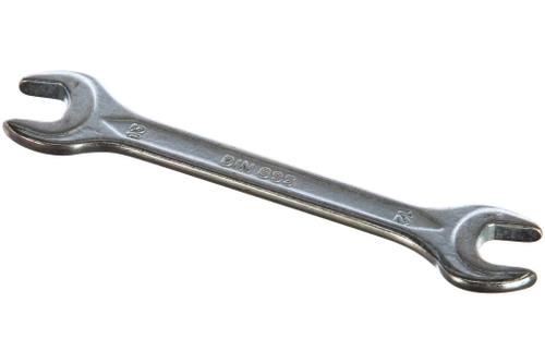 БИБЕР 90605 Ключ гаечный рожковый, кованый, оцинкованный 12х13мм (12/360)