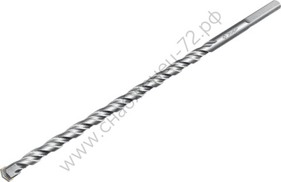 ЗУБР ПРОФЕССИОНАЛ 10 x 200 мм сверло по бетону усиленное, 3-х гранный хвостовик