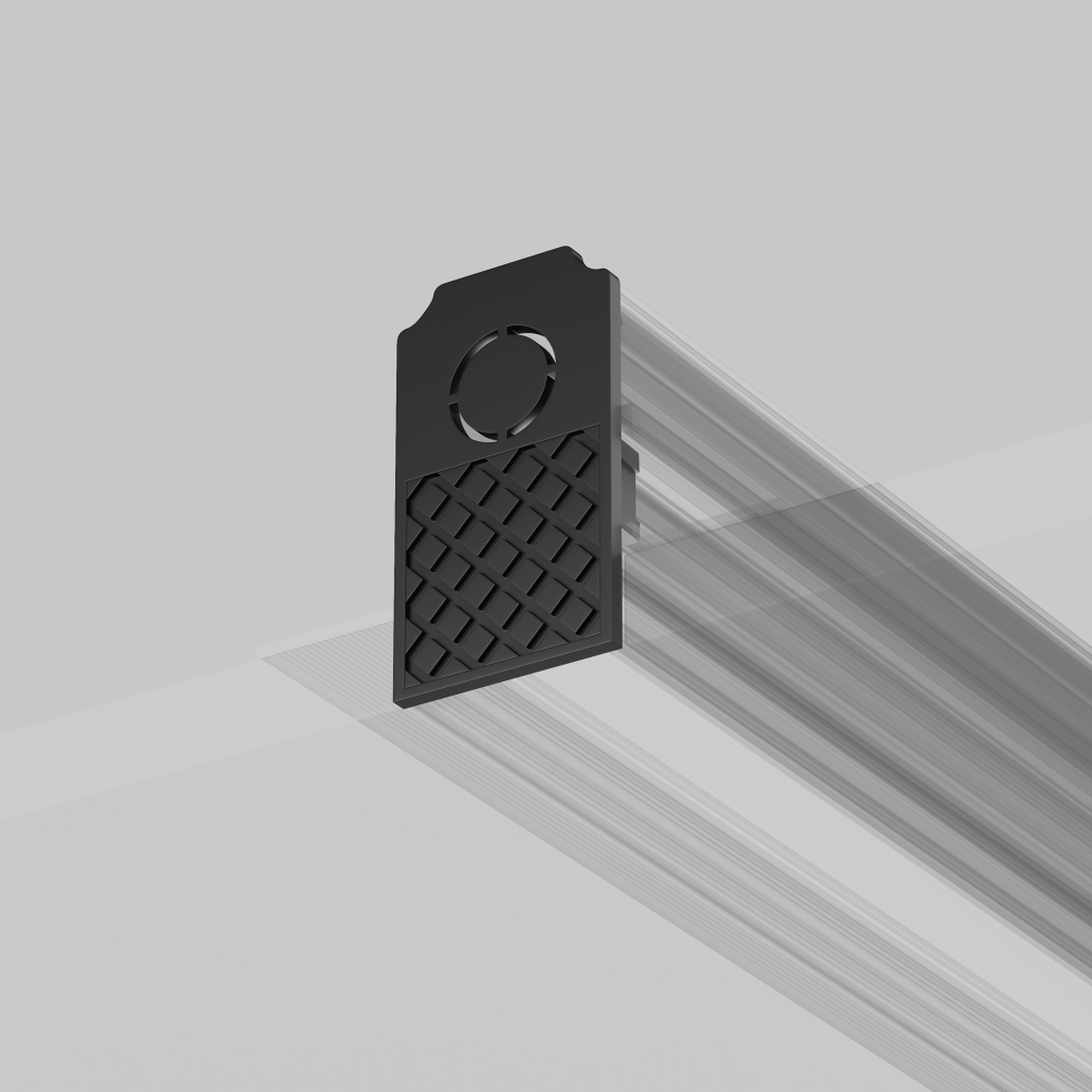 Заглушки к встраиваемому шинопроводу 2шт Maytoni Exility TRA034EC-42B