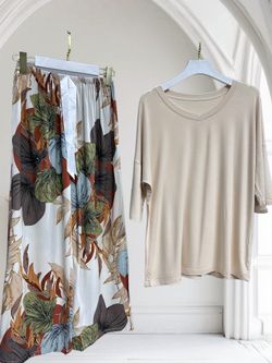 ДО БАМБУК Двойка Штапель Штаны