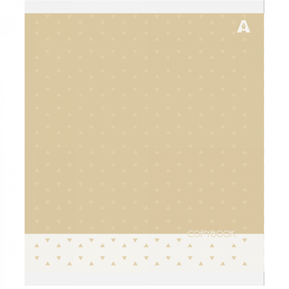 Тетрадь 48л., А5, линия, Alingar "Pattern", скрепка, мелованый картон ( стандарт), блок офсет, 5 дизайнов в пленке т/у