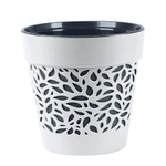 Кашпо "Блоссом" (8,3л) Цв. Белый/Антрацит