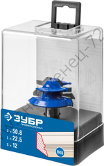 ЗУБР 50,8x22мм, фреза кромочная для углового сращивания