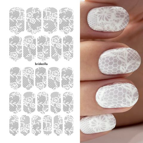 ПЛЕНКИ NAILS WRAPS BRIDEZILLA