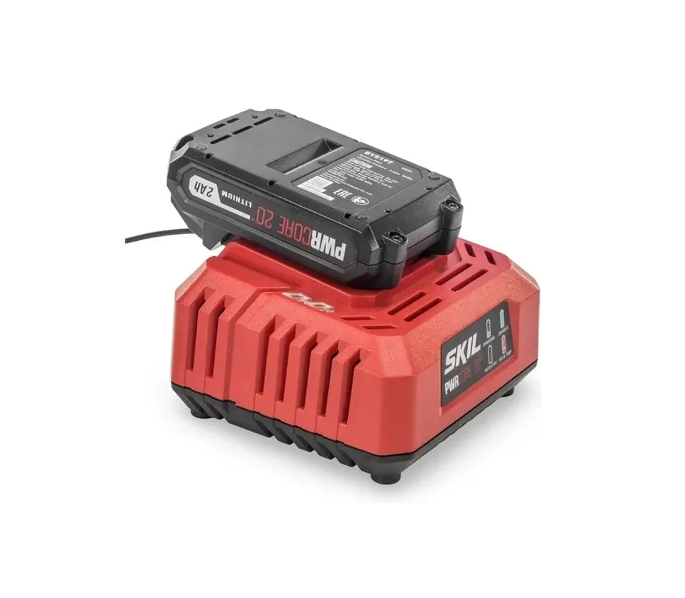 Набор: Зарядное устройство SKIL SC0060 (60W) и Аккумуляторная батарея BY5197 (2Ач) + сумка BG3224