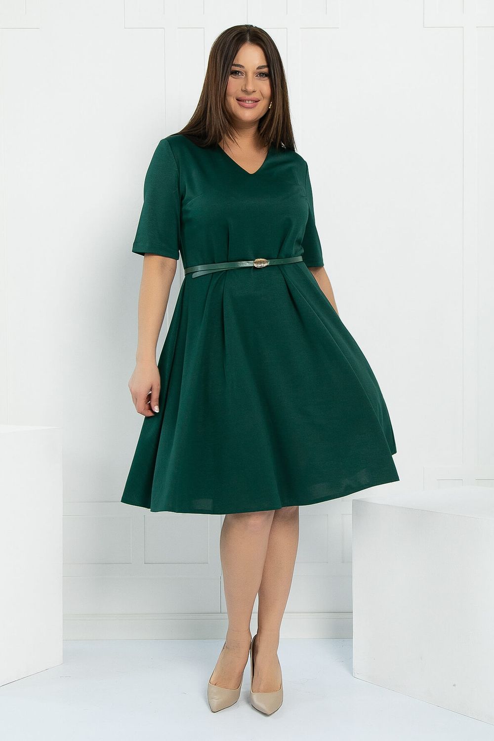 Платье Карнелия (зеленое) П12953-25М LT Collection