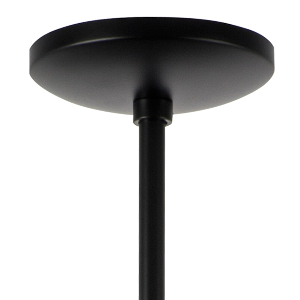 733287 Люстра RAGNO 8х40W E14 ЧЕРНЫЙ МАТОВЫЙ