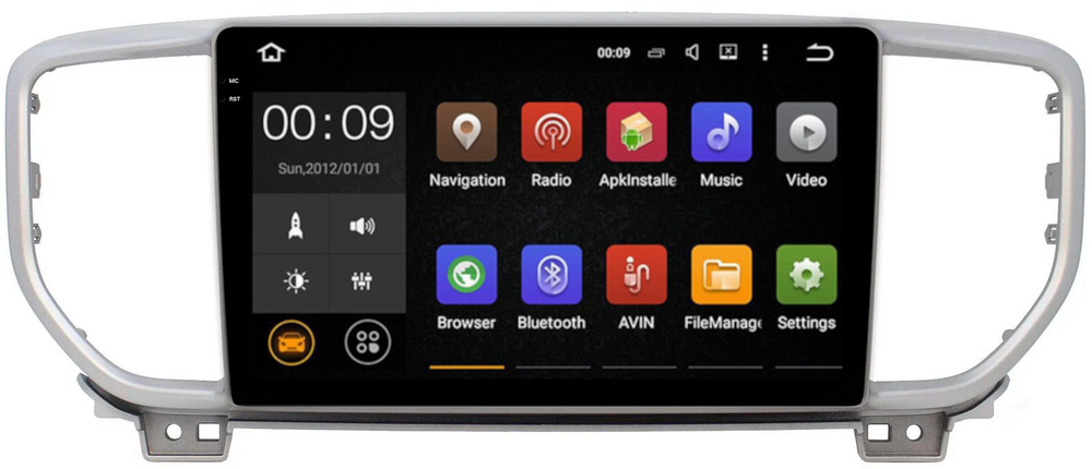 Магнитола для KIA Sportage 2018-2021 - AIROC 2K RX-2329 Android 13, QLed+2K,  ТОП процессор, 8/128, CarPlay, SIM-слот