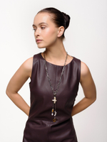 Сотуар "Tiger's eye pearl round"