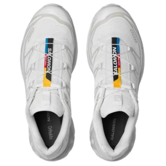 SALOMON XT 6 Беговые кроссовки Низкие Белый / Серый Унисекс