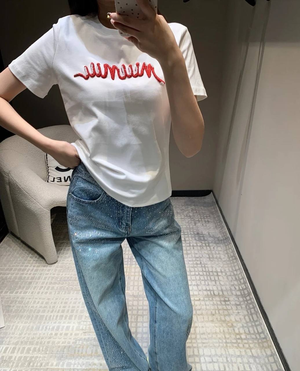 Футболка MIU MIU