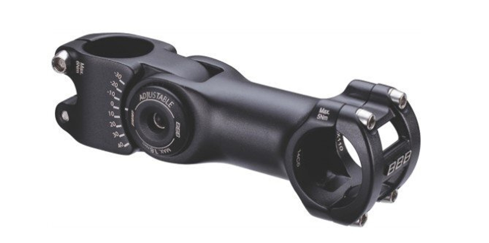 Вынос регулируемый BBB HighSix OS 110mm 31.8 черный, шт BHS-29-110