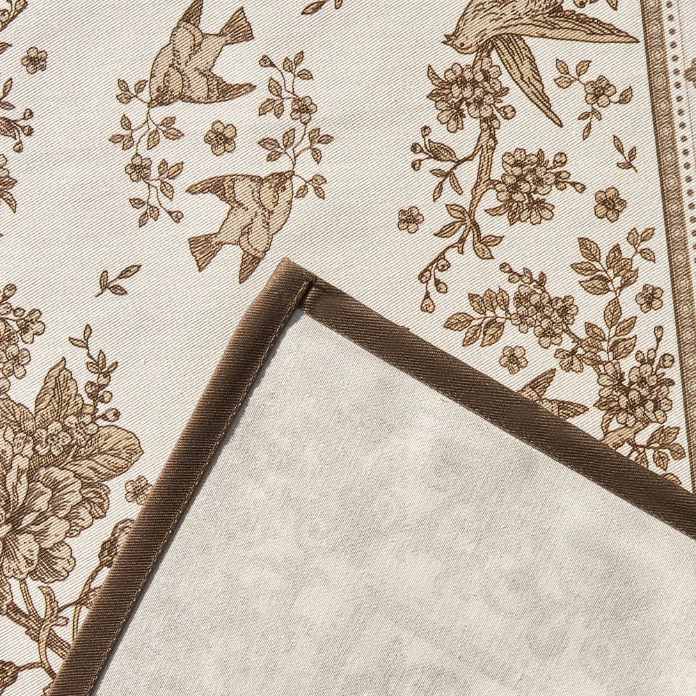 ДОРОЖКА " ROYAL GARDEN" 40Х146СМ ,БЕЛЫЙ ,100% ХЛОПОК ,ТВИЛ С ПРОПИТКОЙ