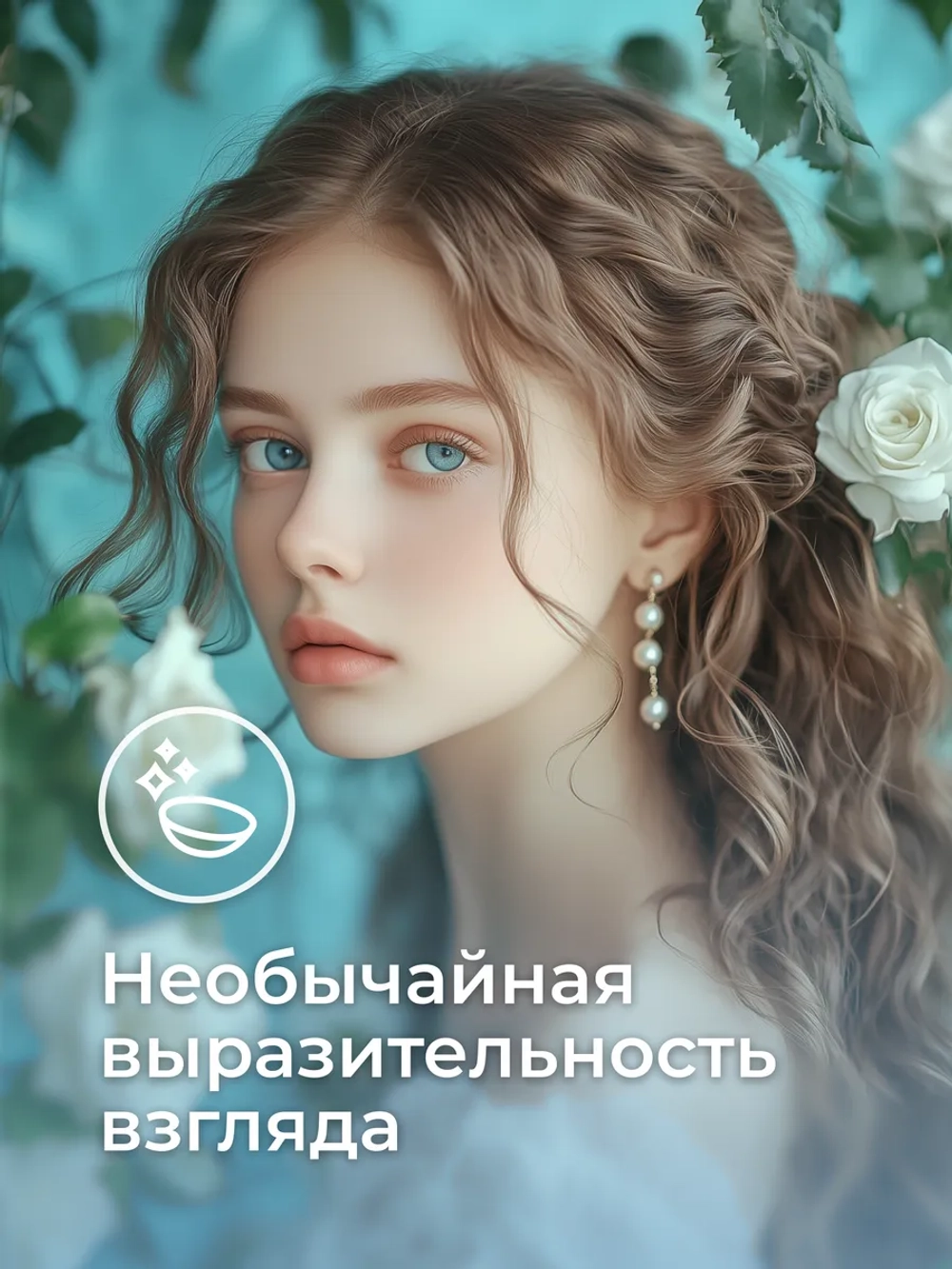 Полугодовые оттеночные контактные линзы Optosoft (1 флакон, одна линза)