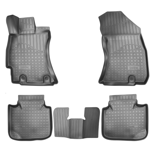Ковры в салон Norplast/Unidec для Subaru Outback (2015-)Полиуретан,Черный, арт.NPA11-C84-400