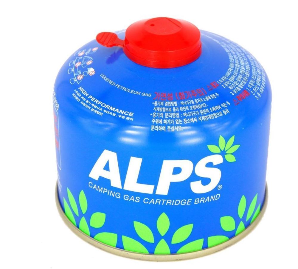Газовый баллон резьбовой Continent Comfort ALPS 230гр (24шт/уп)