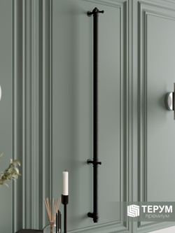 Полотенцесушитель Vintage 1 120Х4 Черная кожа