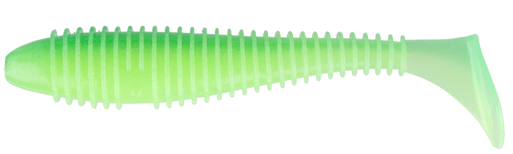 Приманка силиконовая Keitech Swing Impact FAT 4.8" #417T Gold Flash Minnow