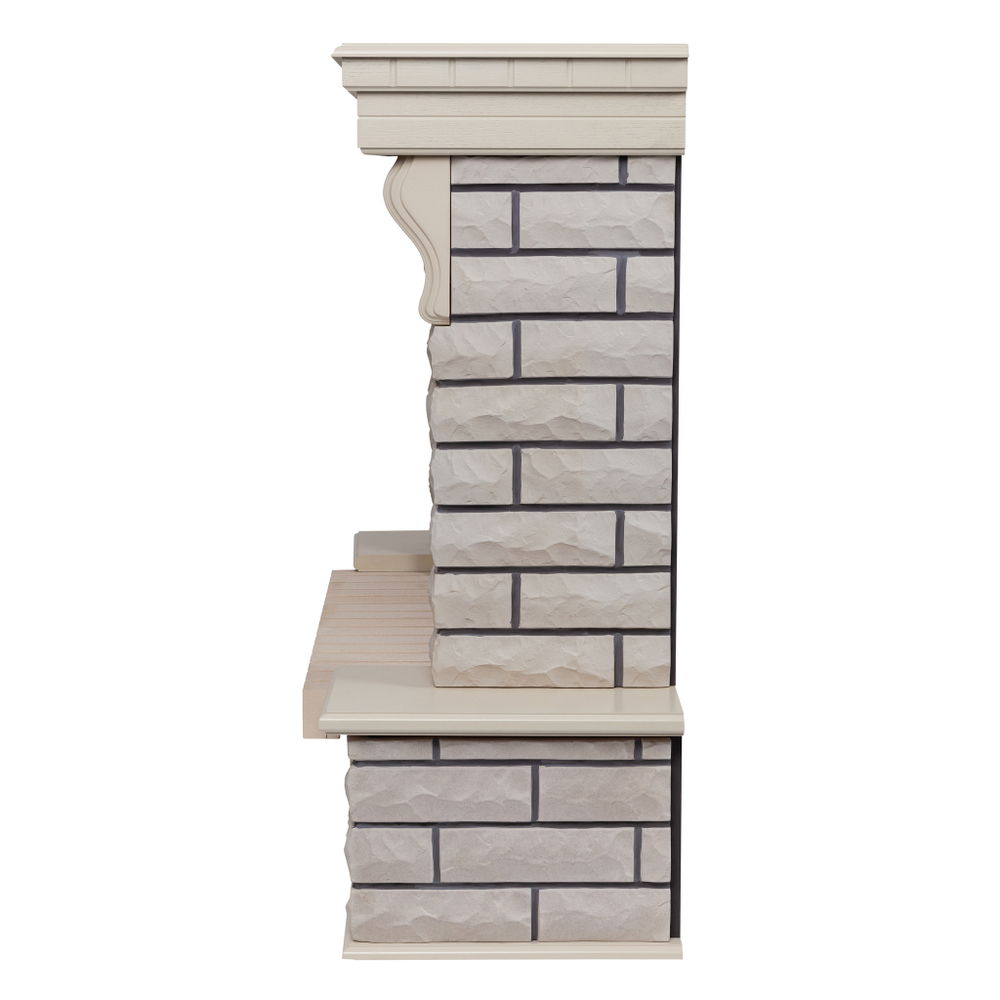 Каминокомплект Real Flame Country 33/33W WT с очагом Epsilon 33