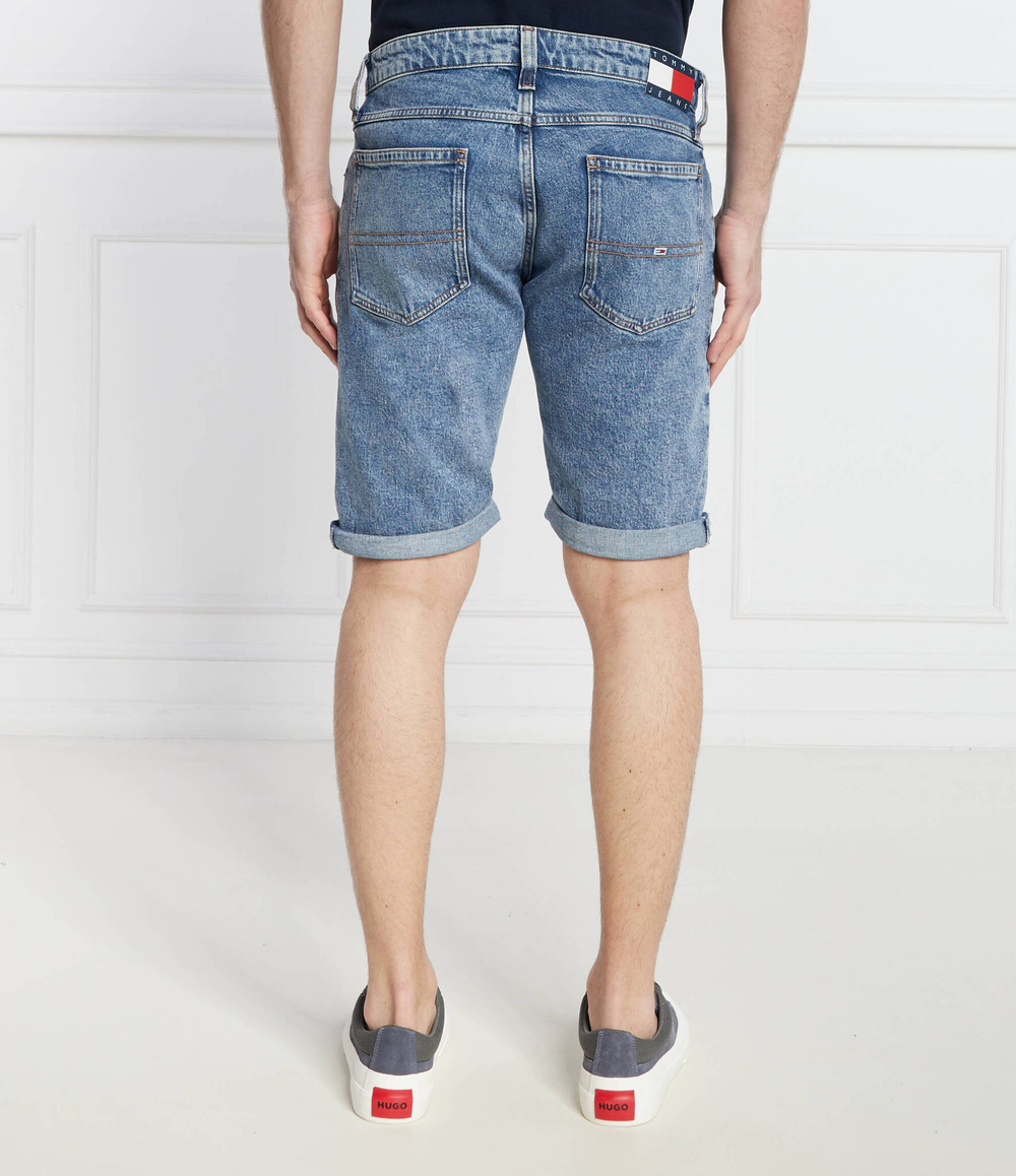 Джинсовые шорты RONNIE Tommy Jeans - голубой(DM0DM19155)