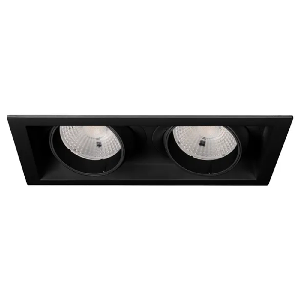 Светильник MS-VORTEX-BUILT-S250x140-2x30W Day4000 (BK-BK, 50 deg, 230V) (Arlight, IP20 Металл, 5 лет) 058447